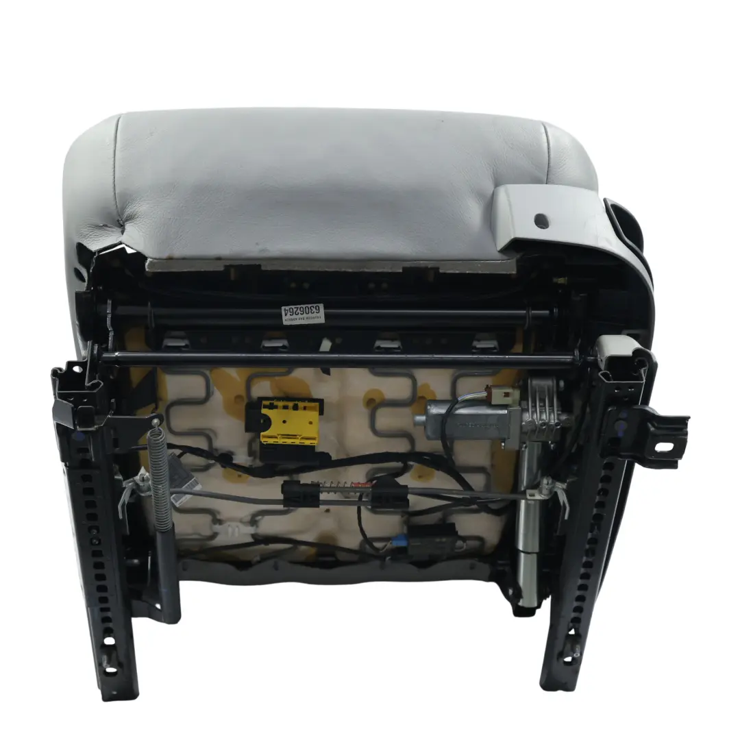 BMW E60 E61 Asiento Delantero De Cuero Eléctrico Dakota Gris Izquierdo - SKU 7076665-2 - Número de pieza 7076665