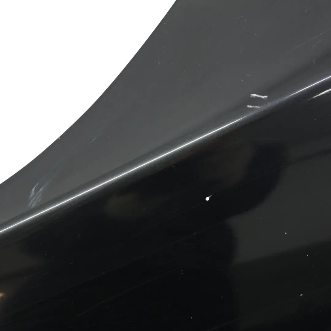BMW E60 E61 Seitenverkleidung Vorne Links Kotflügel Schwarz Saphir Metallic 475 - SKU 7111429-BS - Teilenummer 7111429