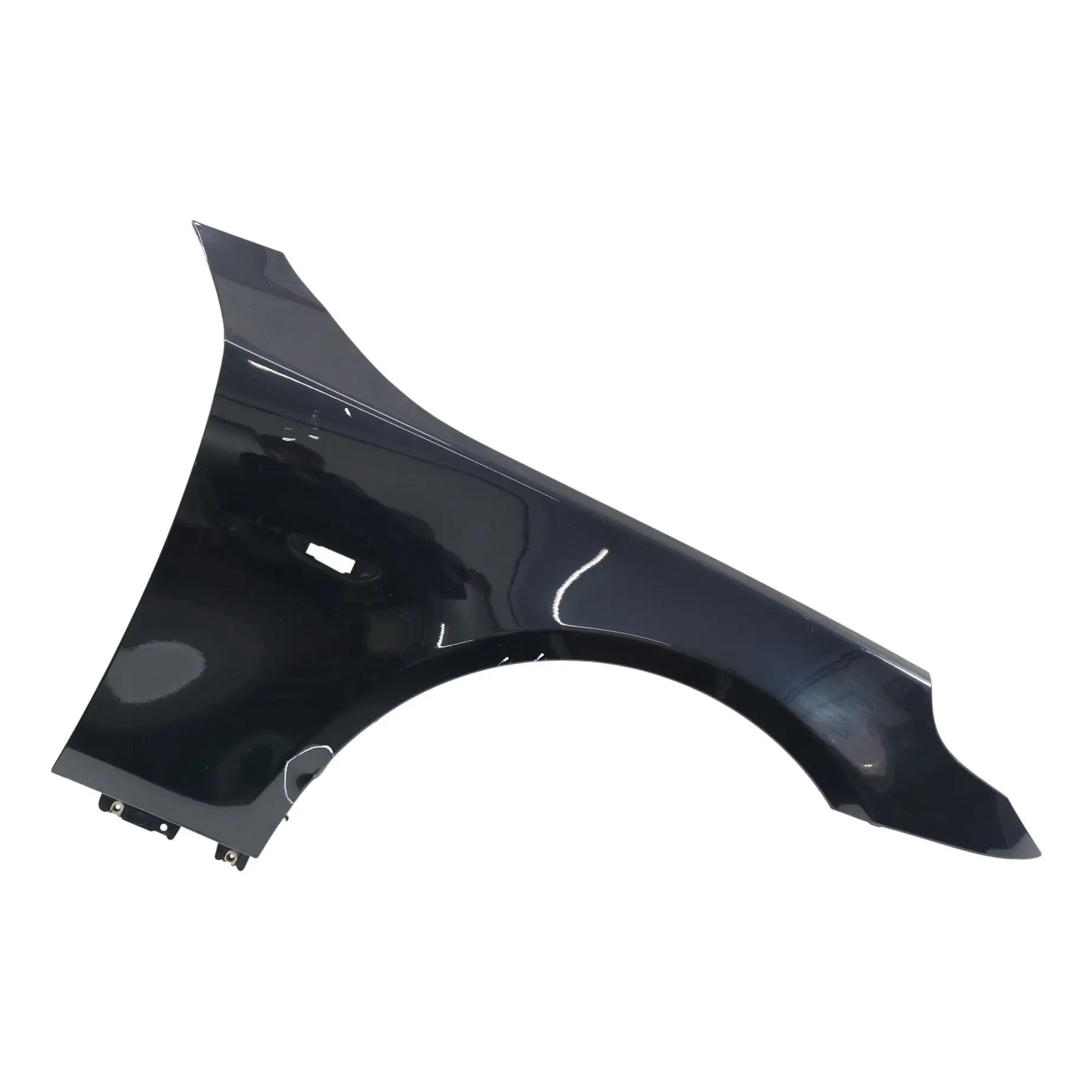BMW E60 E61 Side Panel Front Right Wing Fender O/S Carbonschwarz Black - 416