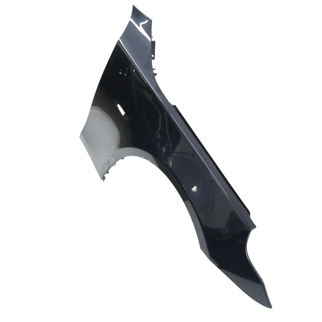 BMW E60 E61 Side Panel Front Right Wing Fender O/S Carbonschwarz Black - 416 - SKU 7111430-CAR1 - Part number 7111430