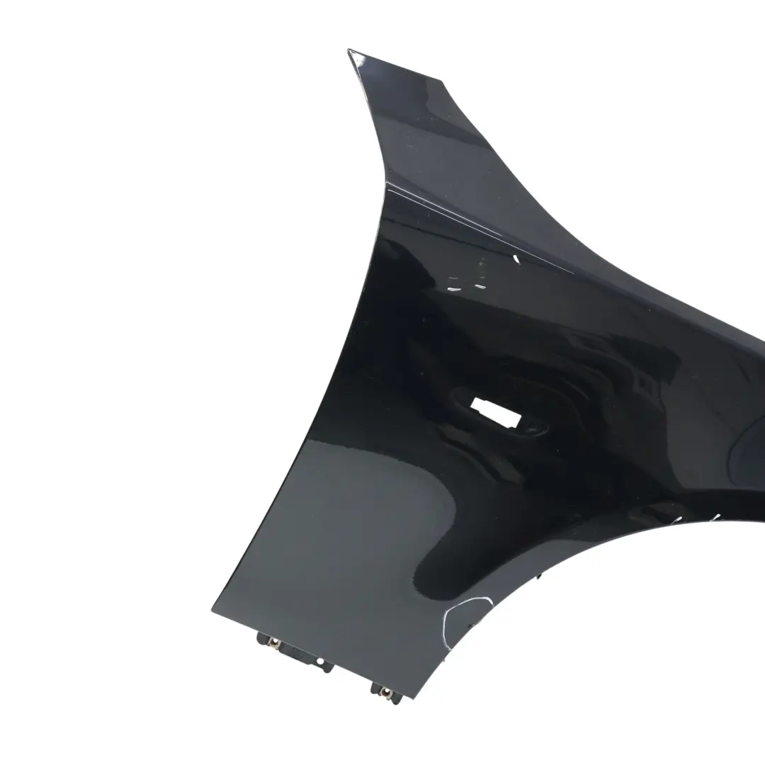 BMW E60 E61 Side Panel Front Right Wing Fender O/S Carbonschwarz Black - 416 - SKU 7111430-CAR1 - Part number 7111430