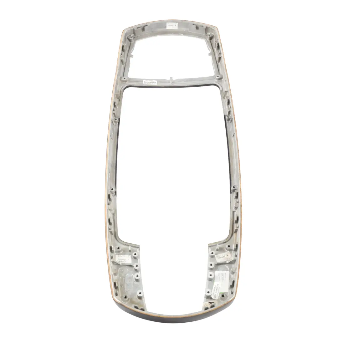 BMW E65 E66 Centre Console Cover Panel Trim Panel Wood Effect - SKU 7137431-1 - Part number 7137431