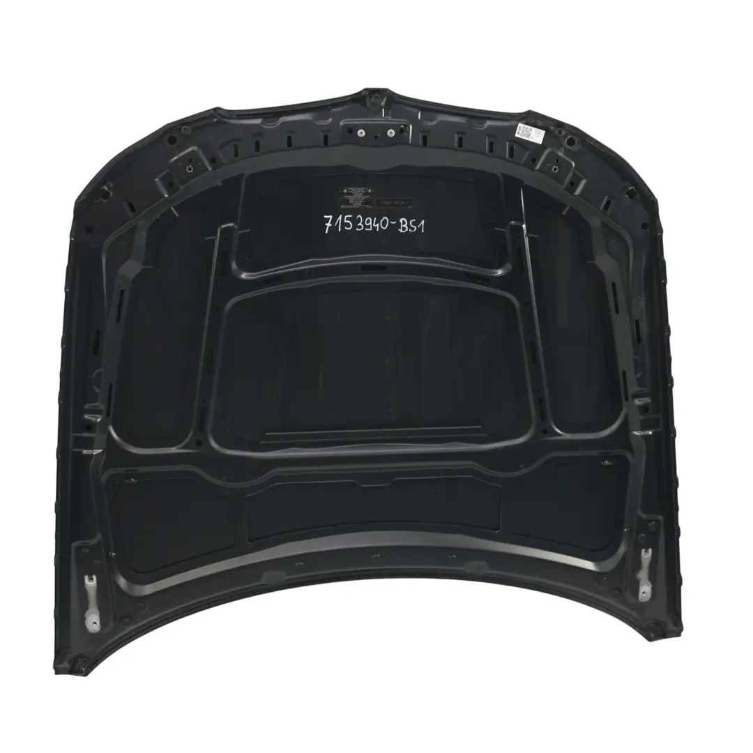 BMW E90 E91 LCI Hood Bonnet Cover Panel Black Sapphire Metallic - 475 - SKU 7153940-BS1 - Part number 7153940