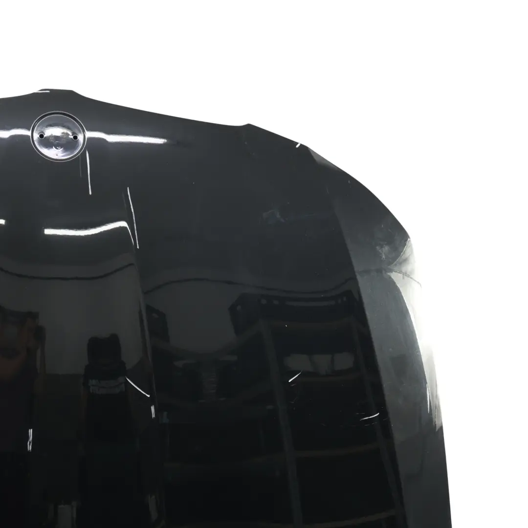 BMW E90 E91 LCI Hood Bonnet Cover Panel Black Sapphire Metallic - 475 - SKU 7153940-BS1 - Part number 7153940