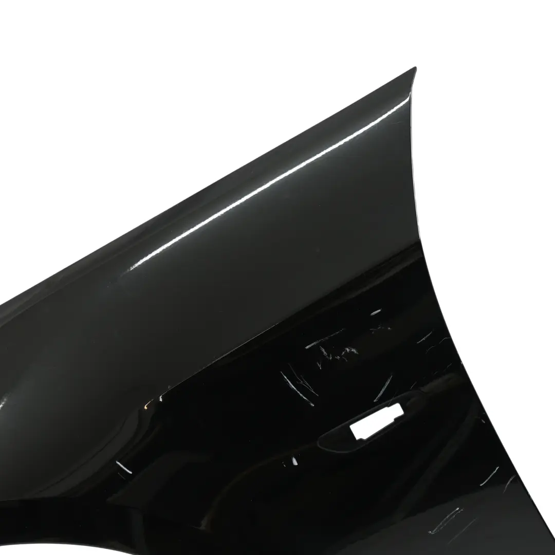BMW E92 E93 Kotflügel Vorne Links Schwarz Saphir Metallic 475 - SKU 7168987-BS - Teilenummer 7168987
