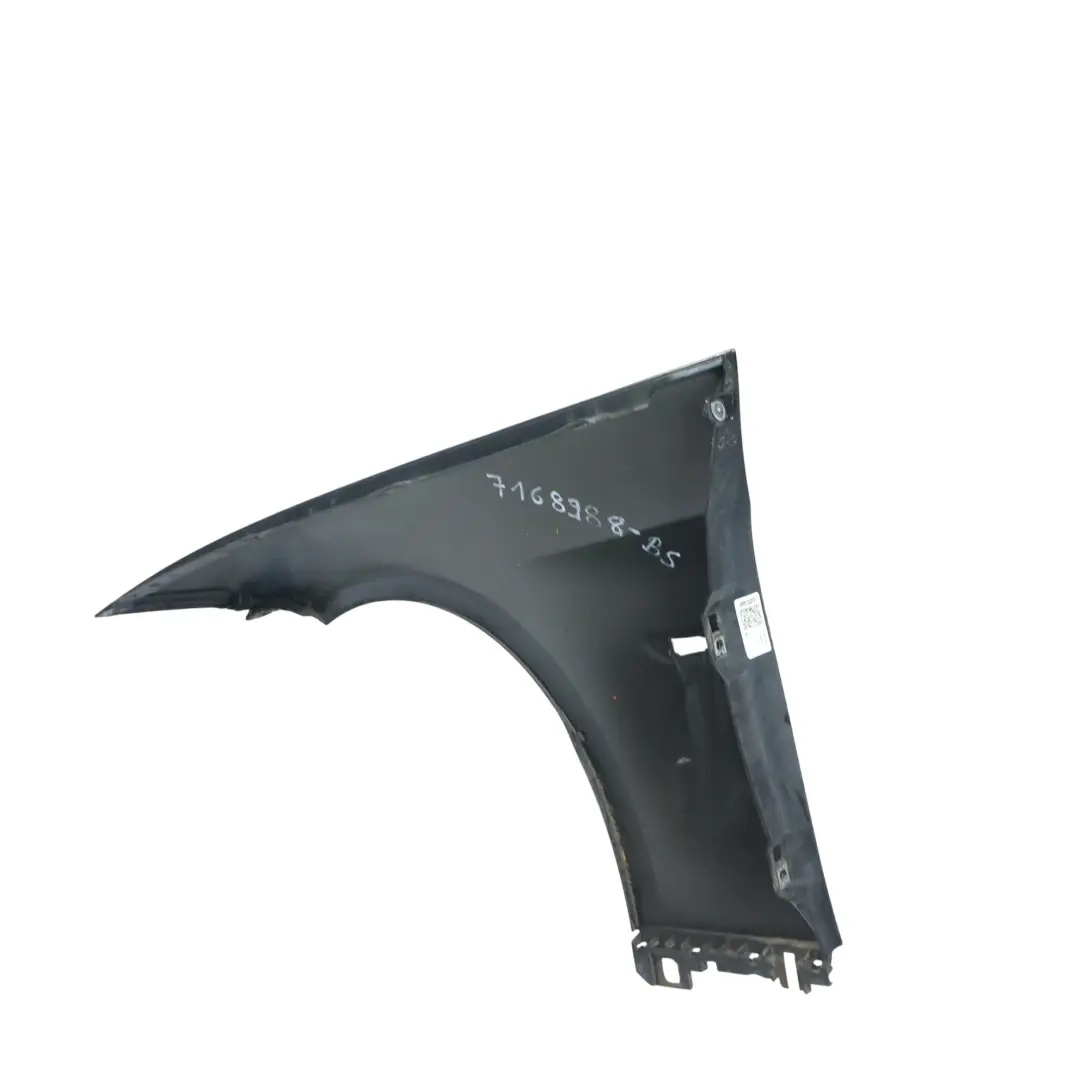 Side Panel Fender Wing Front Right O/S Black Sapphire Metallic - 475 to BMW E92 E93 with Part number 7168988 BMW E92 E93 Side Panel Fender Wing Front Right O/S Black Sapphire Metallic - 475 - SKU 7168988-BS - Part number 7168988