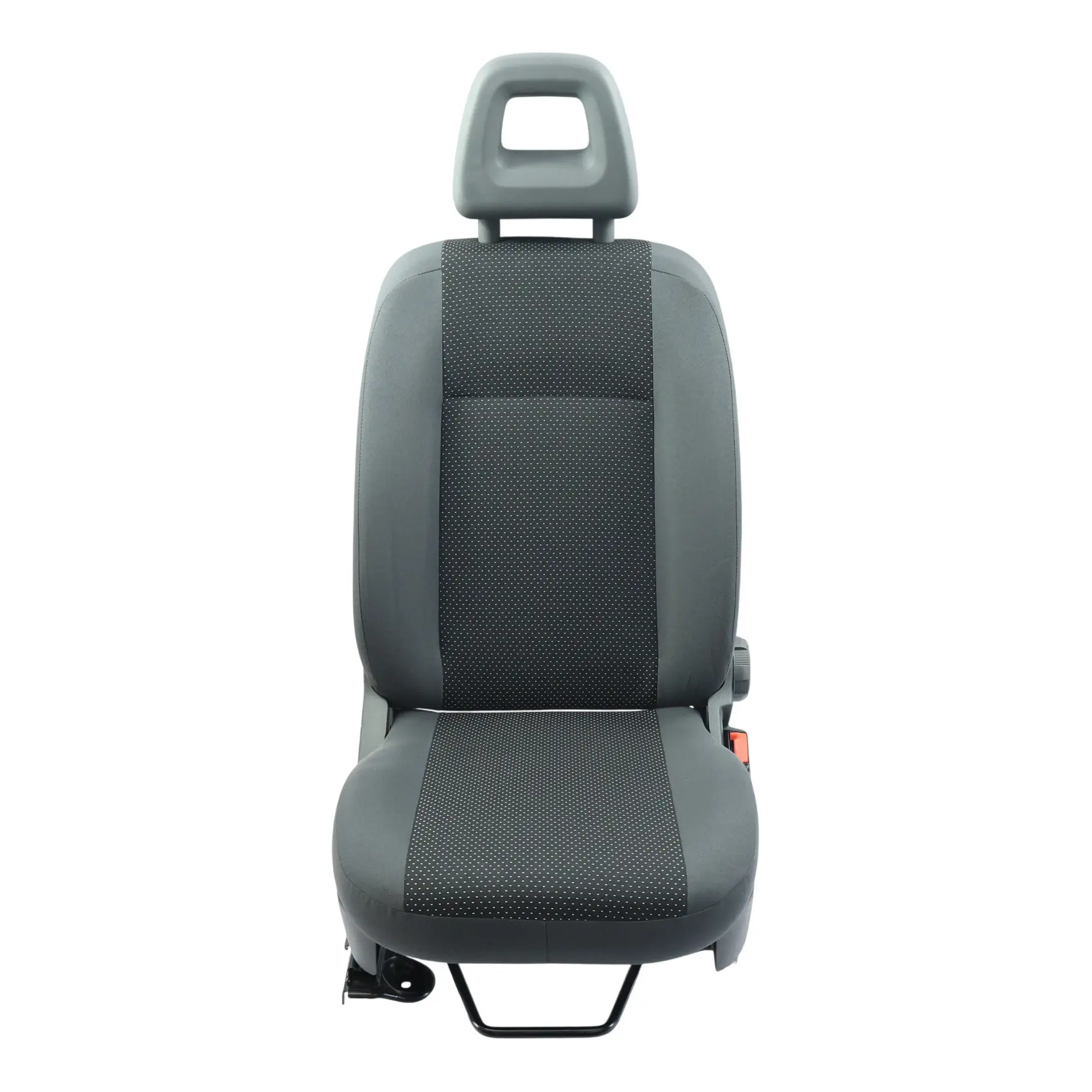 Fiat Panda Mk2 Front Seat Cloth Fabric Black Anthracite Right O/S