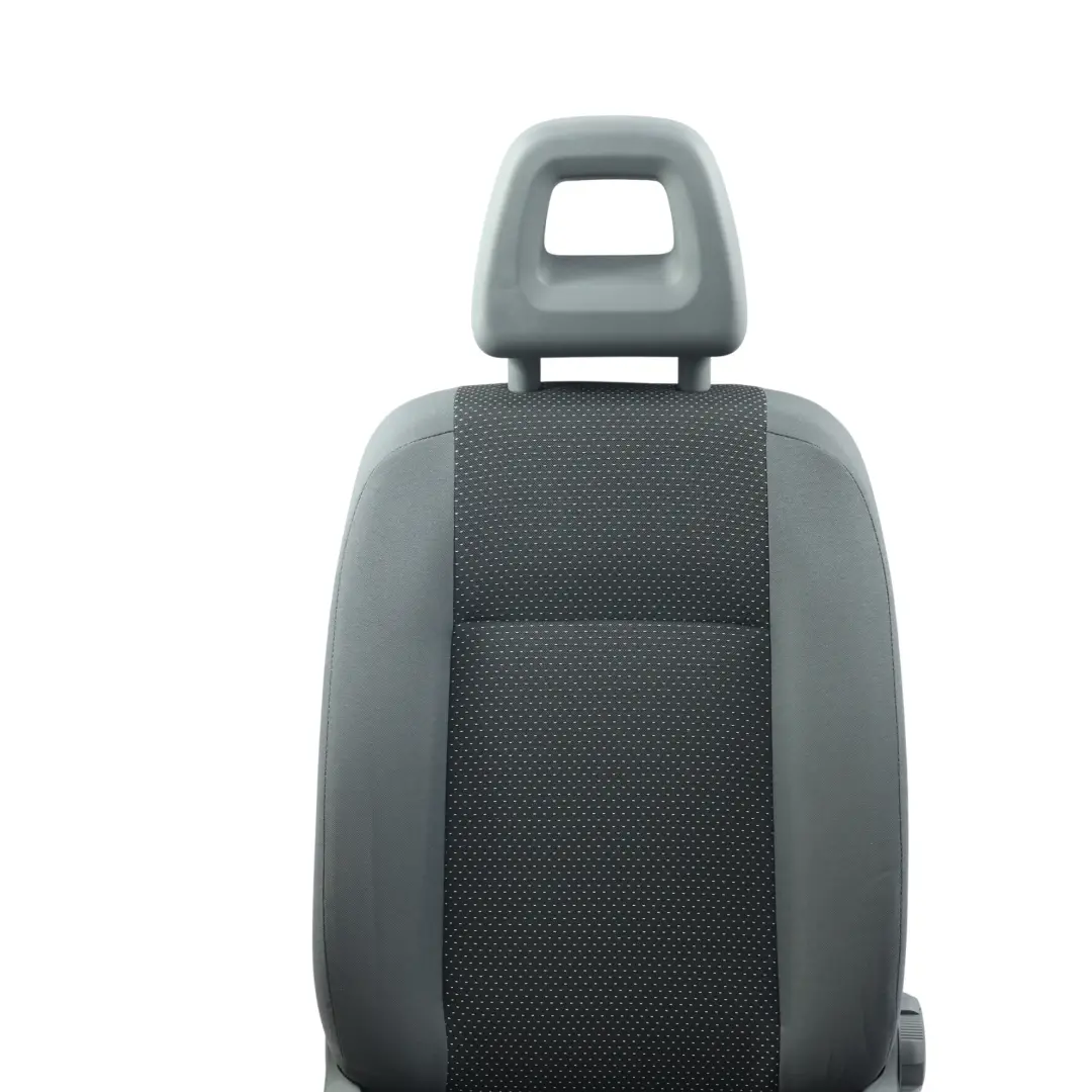 Fiat Panda Mk2 Front Seat Cloth Fabric Black Anthracite Right O/S - SKU 71734355-1 - Part number 71734355