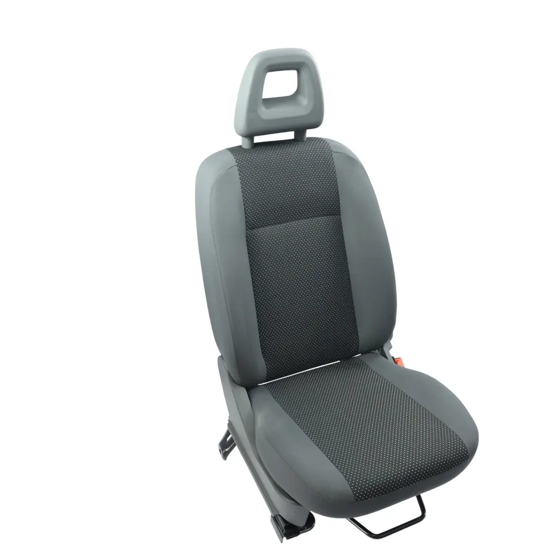Fiat Panda Mk2 Front Seat Cloth Fabric Black Anthracite Right O/S - SKU 71734355-1 - Part number 71734355