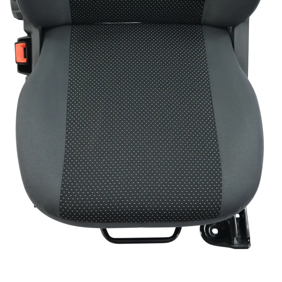 Mk2 Front Seat Cloth Fabric Black Anthracite Left N/S to Fiat Panda with Part number 71734355 Fiat Panda Mk2 Front Seat Cloth Fabric Black Anthracite Left N/S - SKU 71734355-2 - Part number 71734355