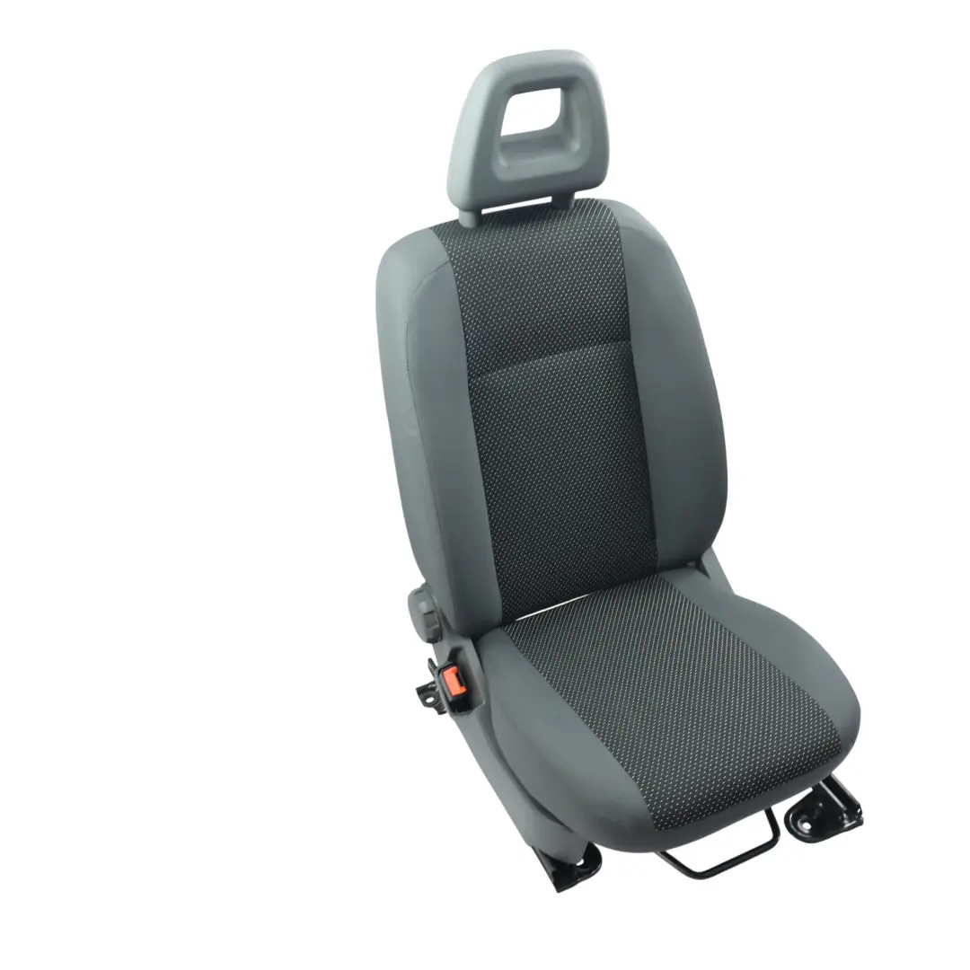 Fiat Panda Mk2 Front Seat Cloth Fabric Black Anthracite Left N/S - SKU 71734355-2 - Part number 71734355