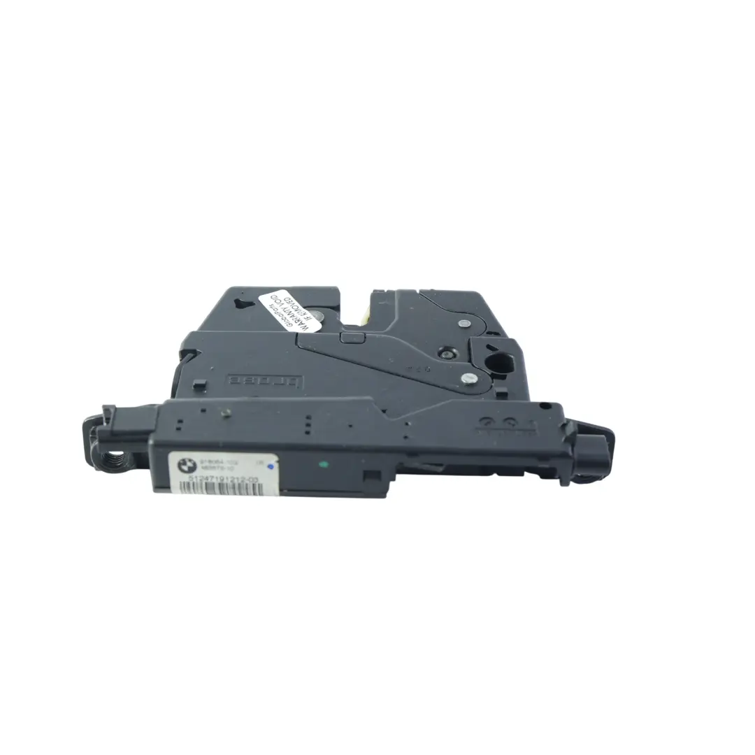BMW F10 F30 F80 Trunk Lid Lock Rear Boot Catch - SKU 7191212-2 - Part number 7191212
