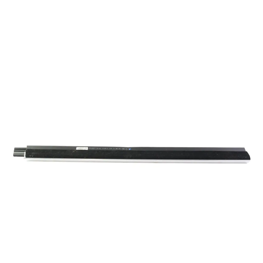 BMW F01 LCI Rear Door Window Channel Cover Trim Inner Left N/S - SKU 7206449 - Part number 7206449