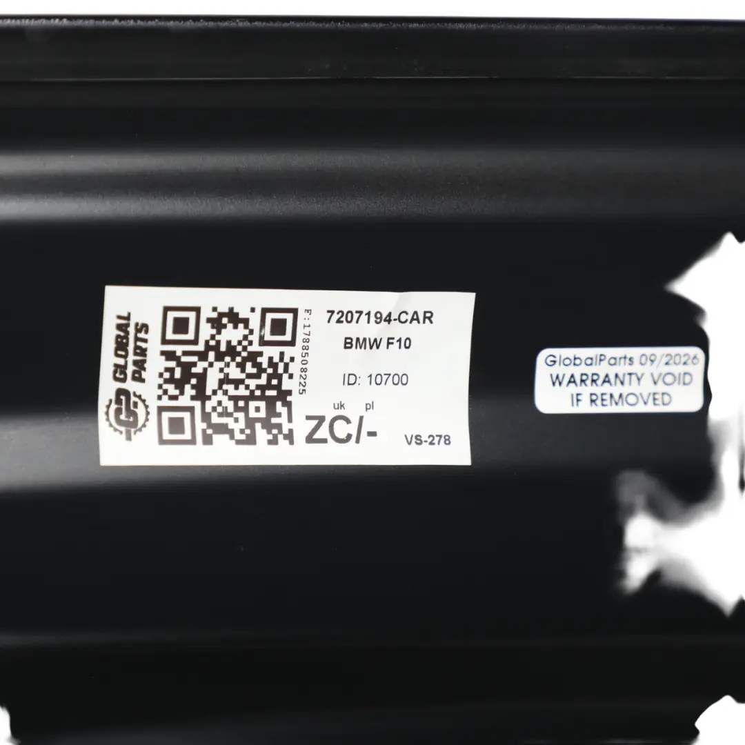  Hood Bonnet BMW F10 Aluminium Cover Panel Carbonschwarz Black - 416 - SKU 7207194-CAR - Part number 7207194