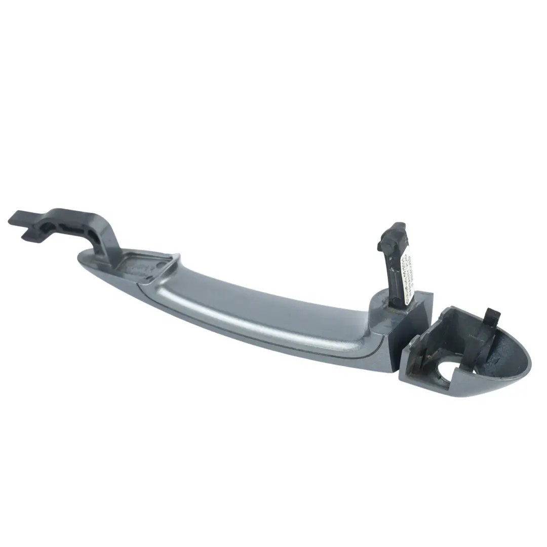 Manija Puerta Exterior Trasera Derecha Gris Metalizado A52 para BMW E87 E90 con número de pieza 7207552 BMW E87 E90 Manija Puerta Exterior Trasera Derecha Gris Metalizado A52 - SKU 7207552-SCG - Número de pieza 7207552