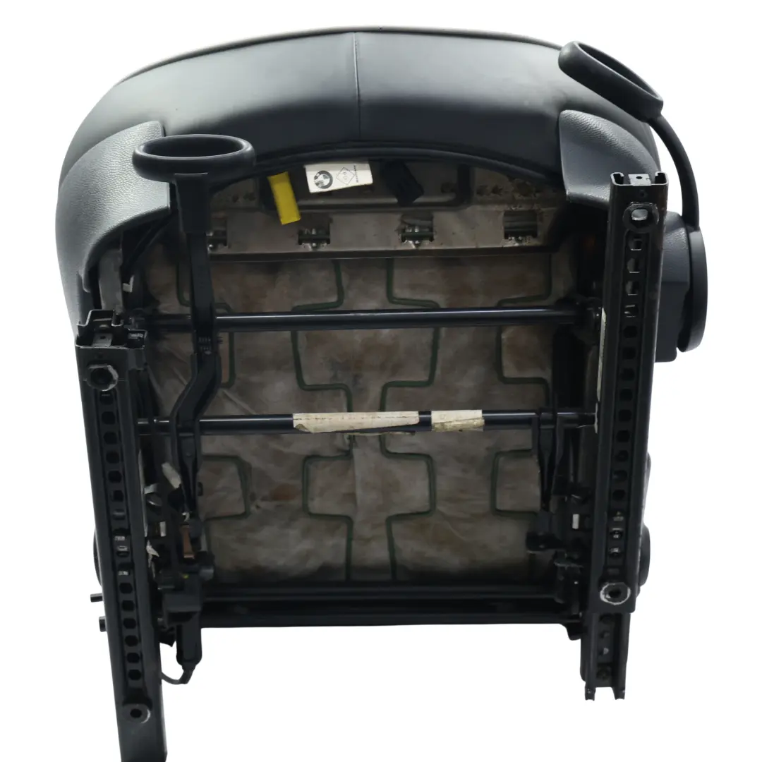 Mini R52 Seat Front Left N/S Heated Sidewalk English Leather Panther Black - SKU 7216909-1 - Part number 7216909
