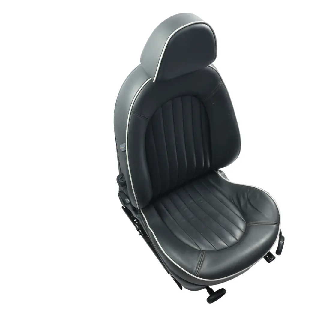 Mini R52 Seat Front Left N/S Heated Sidewalk English Leather Panther Black - SKU 7216909-1 - Part number 7216909