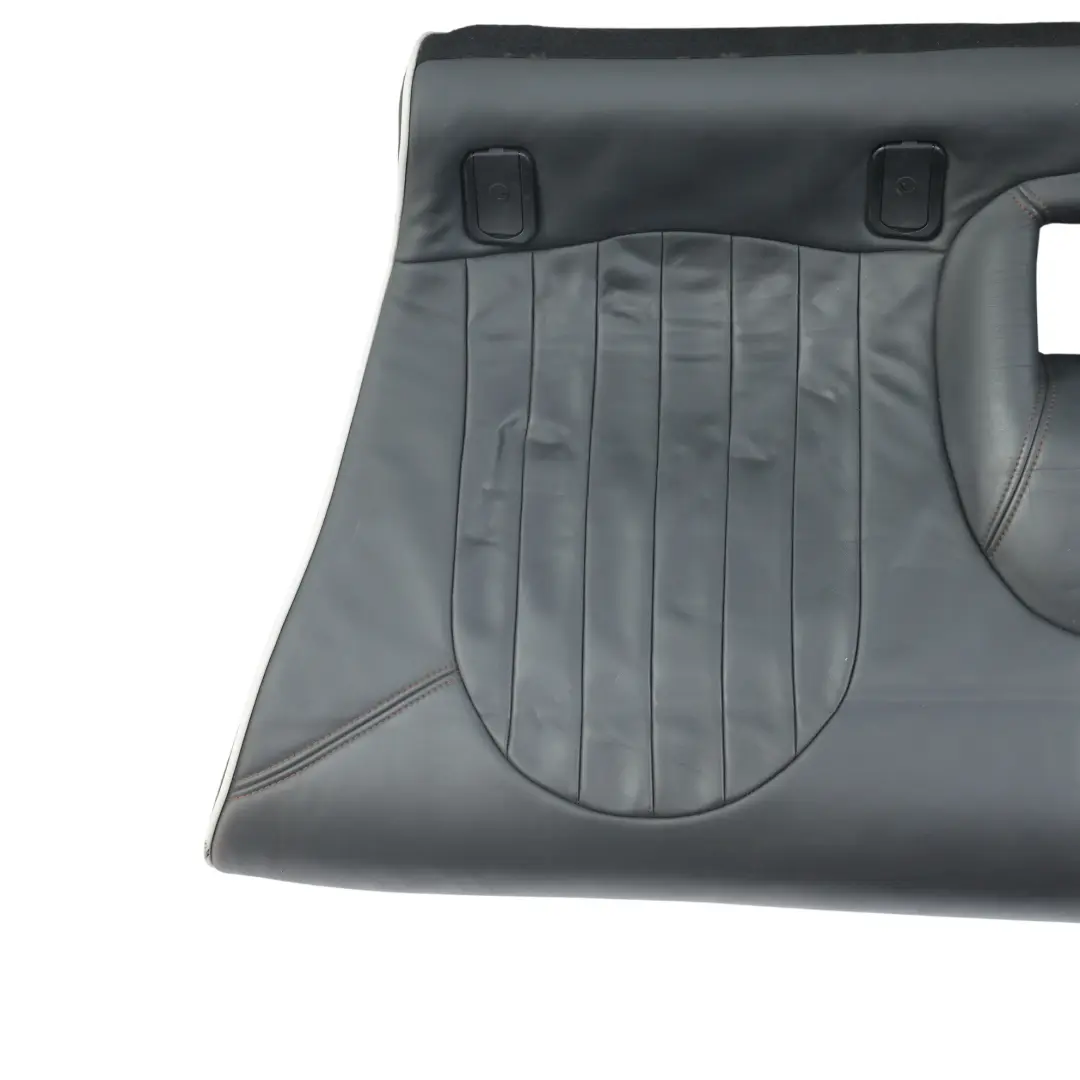 Mini Cabrio R52 Rücksitz Bezug Leder Sidewalk Panther Schwarz - SKU 7216917 - Teilenummer 7216917