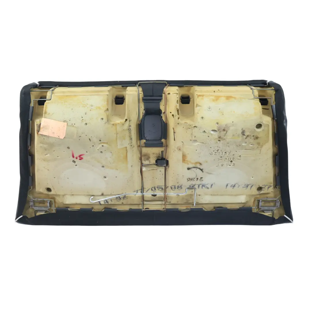 Rücksitz Bezug Leder Sidewalk Panther Schwarz für Mini Cabrio R52 mit Teilenummer 7216917 Mini Cabrio R52 Rücksitz Bezug Leder Sidewalk Panther Schwarz - SKU 7216917 - Teilenummer 7216917