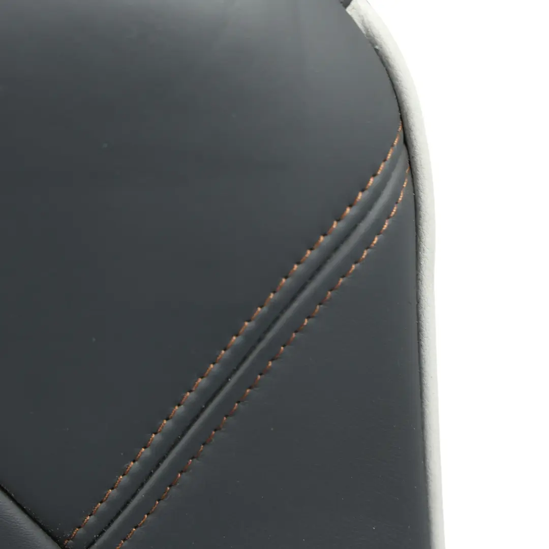 Backrest Left N/S Sidewalk English Leather Panther Black to Mini Cabrio R52 Seat with Part number 7216919 Mini Cabrio R52 Seat Backrest Left N/S Sidewalk English Leather Panther Black - SKU 7216919 - Part number 7216919