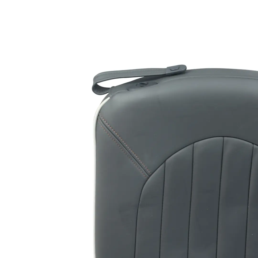 Schienale Sedile Destro Pelle Inglese Sidewalk Nero Panther per Mini Cabrio R52 con numero di parte 7216920 Mini Cabrio R52 Schienale Sedile Destro Pelle Inglese Sidewalk Nero Panther - SKU 7216920 - Numero di parte 7216920
