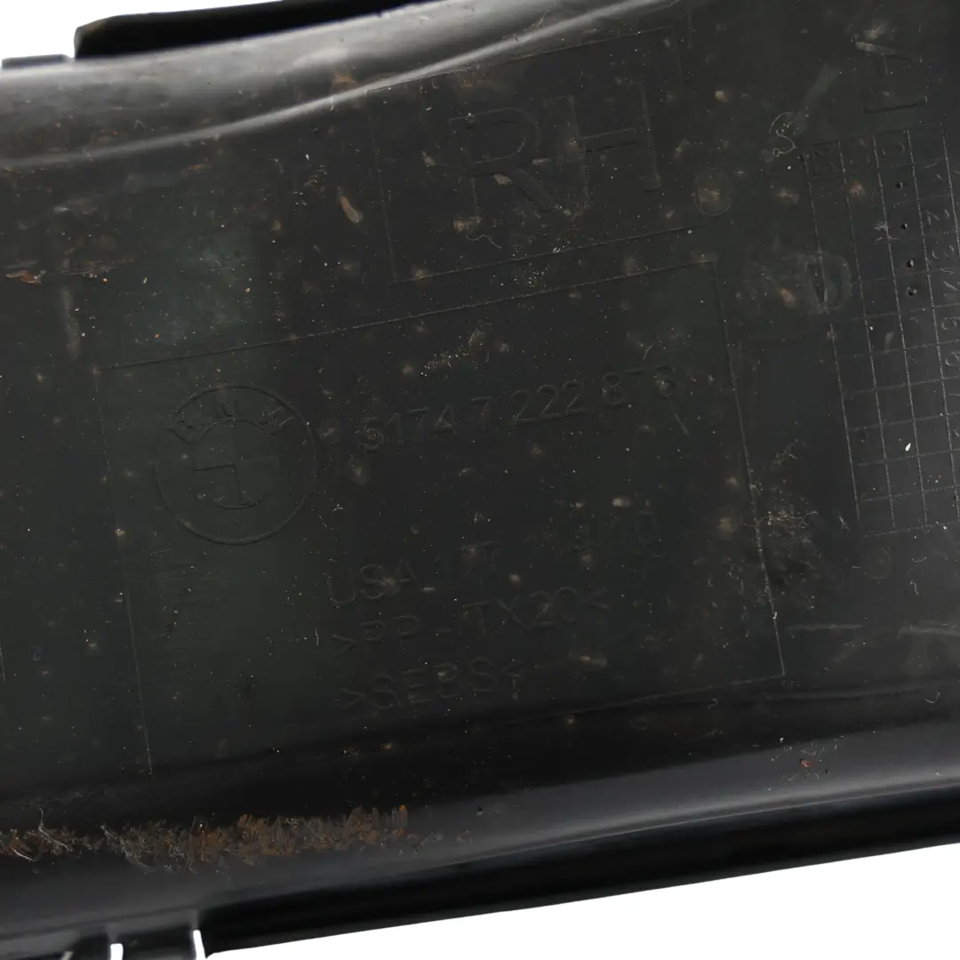 Canale Raffreddamento Condotto Aria Freno Anteriore Destro per BMW E70 LCI con numero di parte 7222878 BMW E70 LCI Canale Raffreddamento Condotto Aria Freno Anteriore Destro - SKU 7222878 - Numero di parte 7222878