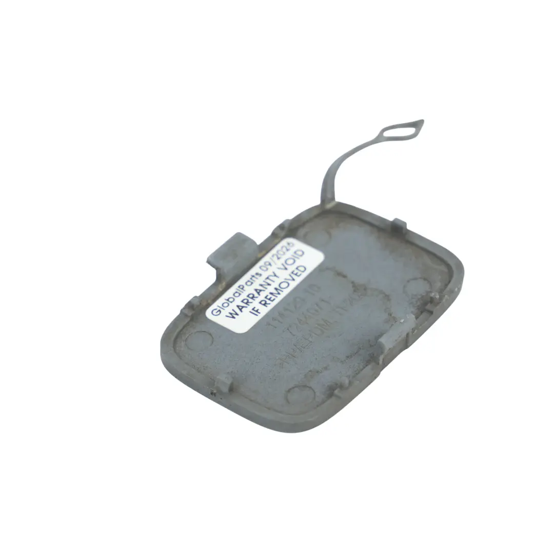 Mini Cabrio R57 Rear Bumper Towing Hook Cover Flap Dark Silver - 871 - SKU 7244071-DS - Part number 7244071