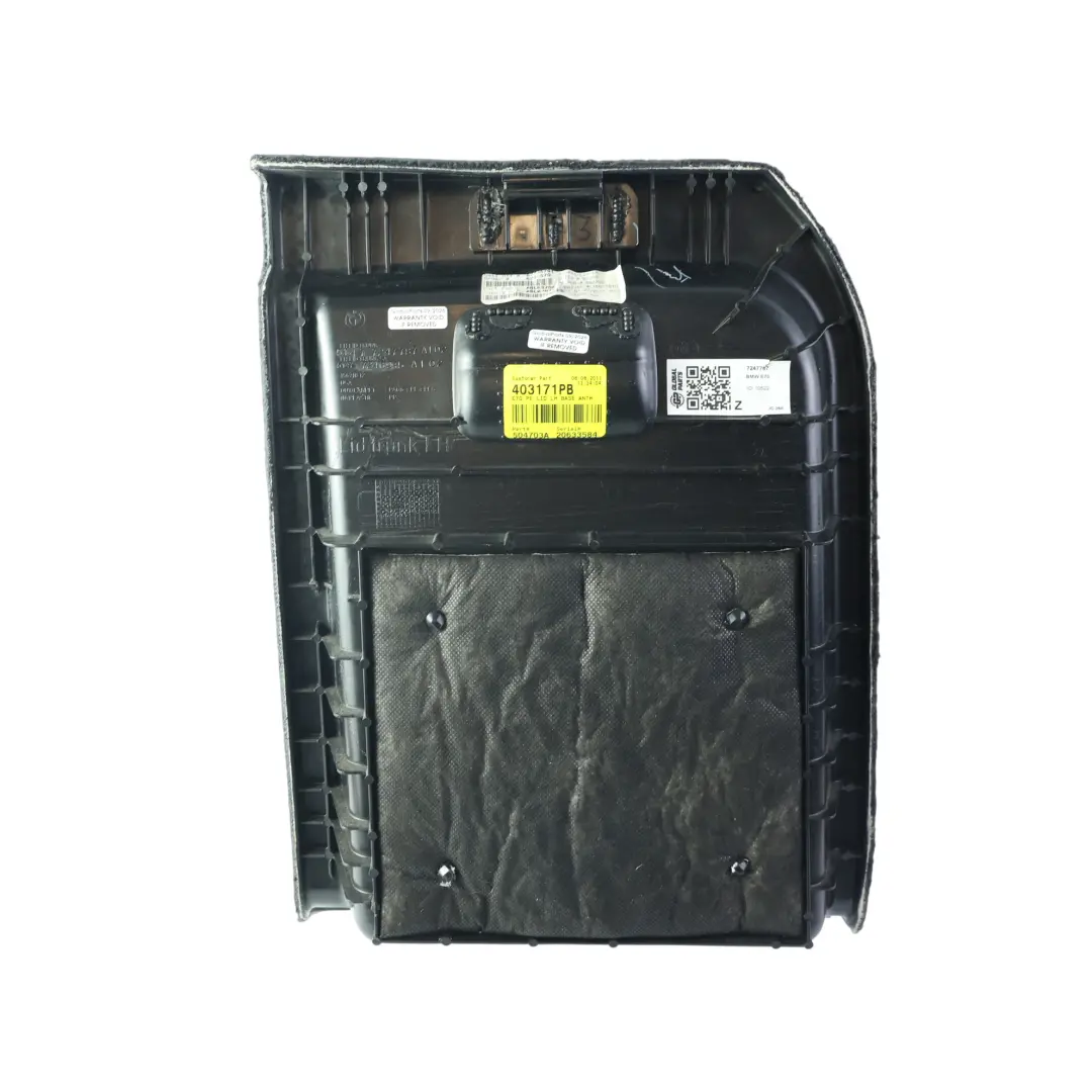 BMW X5 E70 X6 E71 Boot Trunk Storage Cover Carpet Trim Rear Left N/S - SKU 7247787 - Part number 7247787