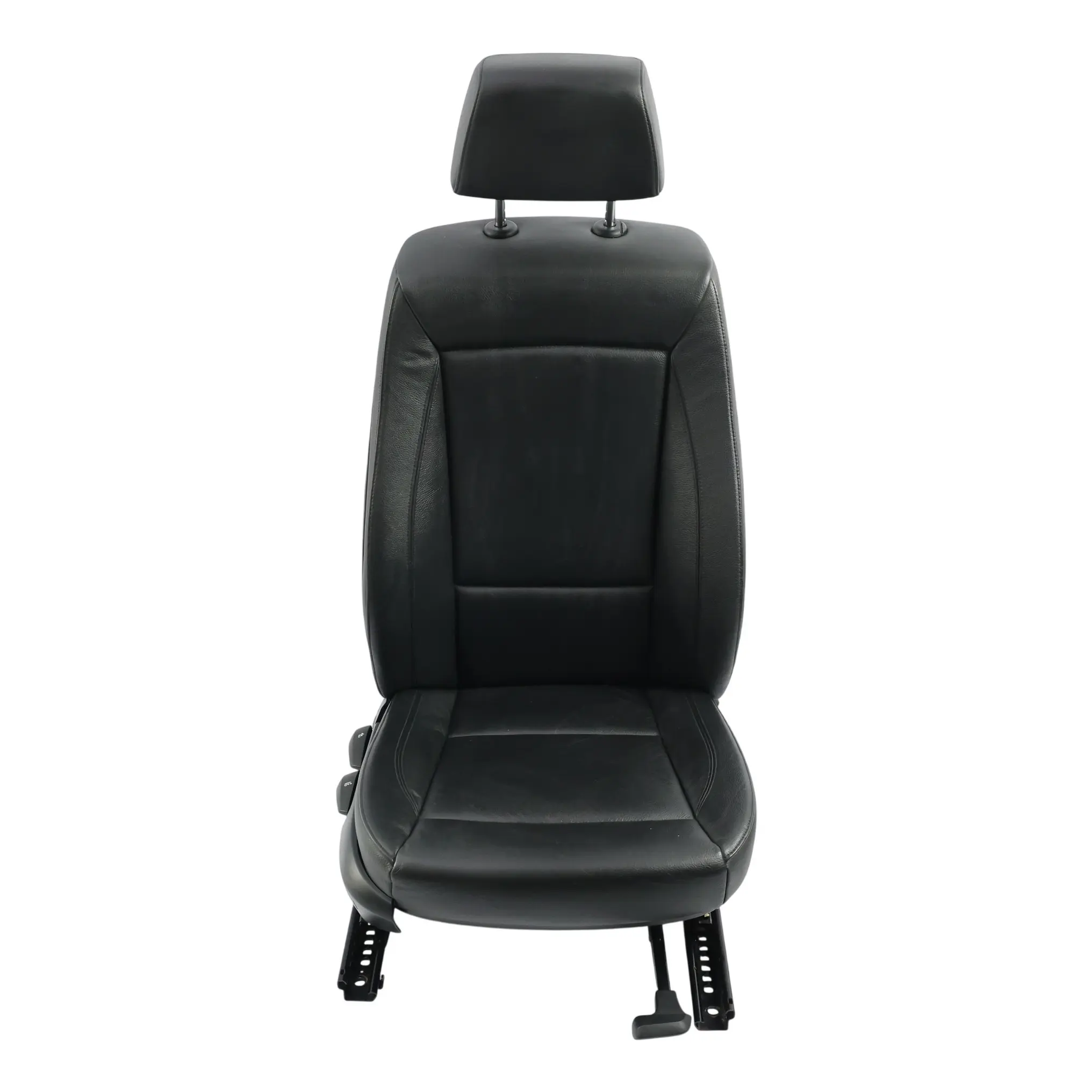 BMW E87 Front Seat Left N/S Leather Boston Black Interior Heated