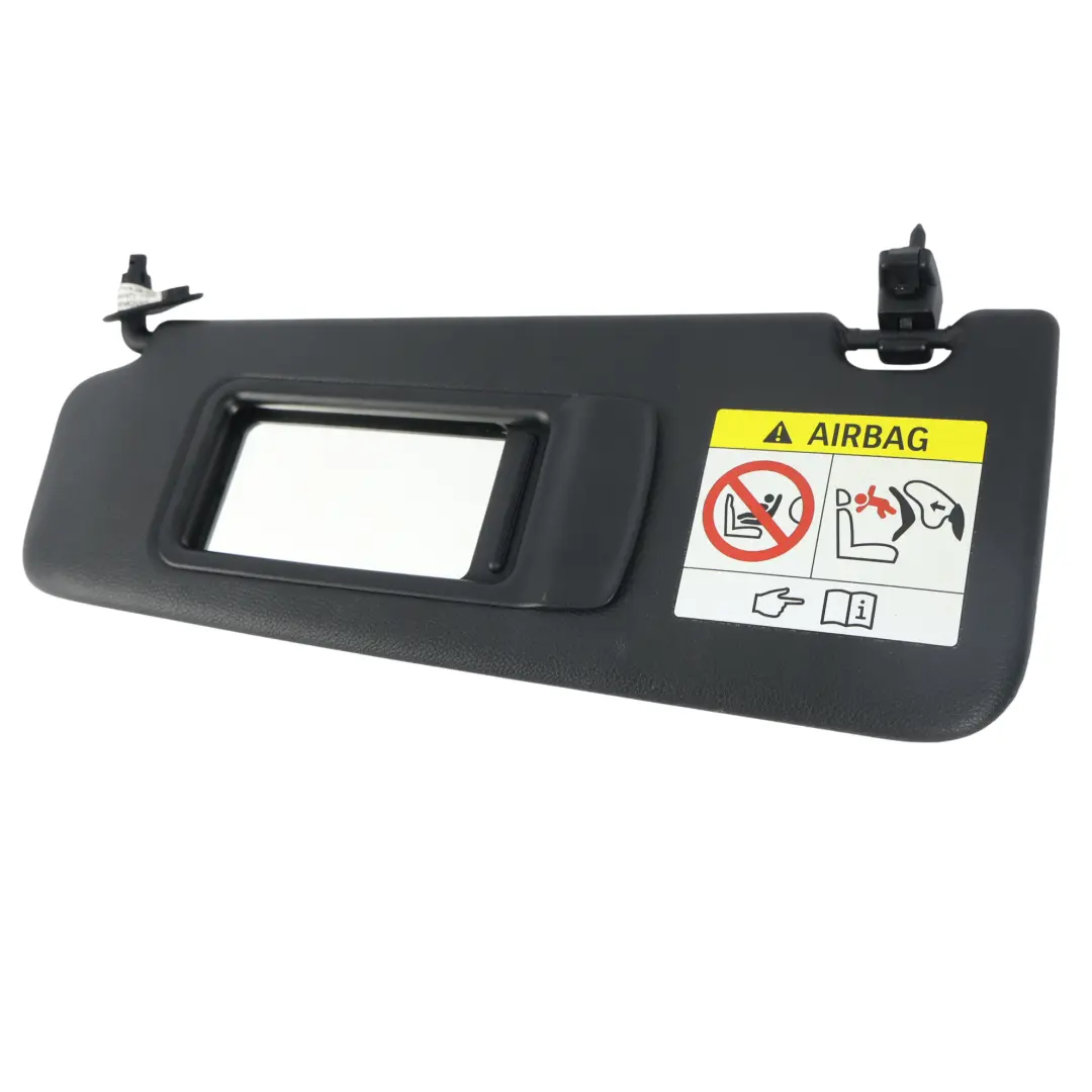 BMW E90 E91 LCI Aletta Parasole Specchio Sinistra Nera - SKU 7252005-5 - Numero di parte 7252005