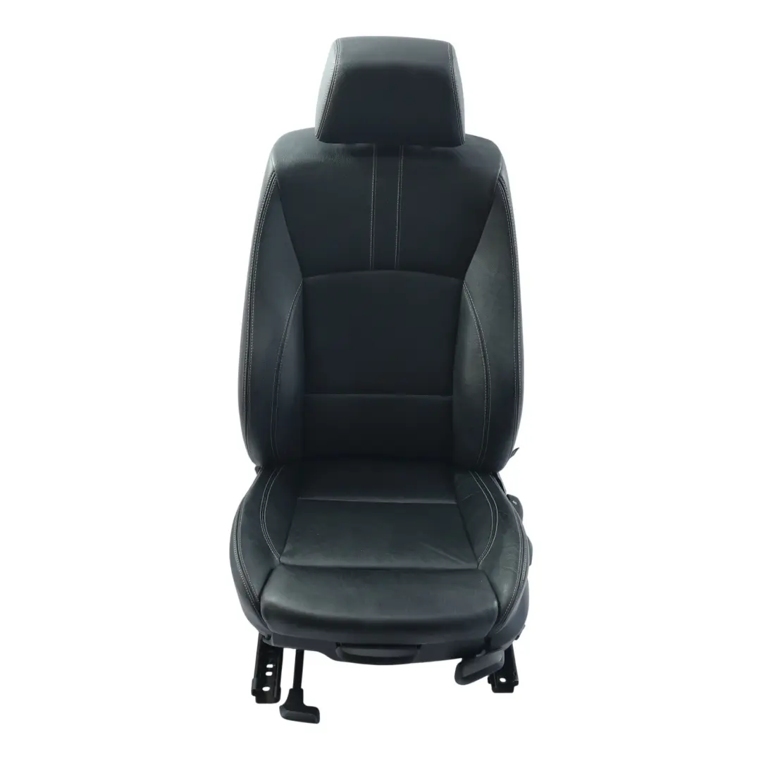 BMW X3 F25 X4 F26 Asiento Deportivo Cuero Negro Delantero Izquierdo - SKU 7255677-8 - Número de pieza 7255677