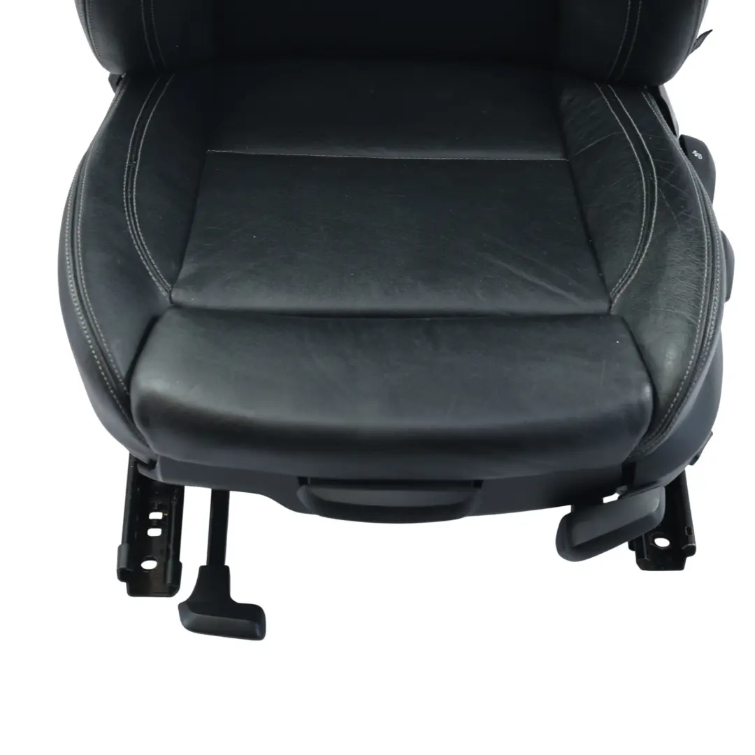 Asiento Deportivo Cuero Negro Delantero Izquierdo para BMW X3 F25 X4 F26 con número de pieza 7255677 BMW X3 F25 X4 F26 Asiento Deportivo Cuero Negro Delantero Izquierdo - SKU 7255677-8 - Número de pieza 7255677