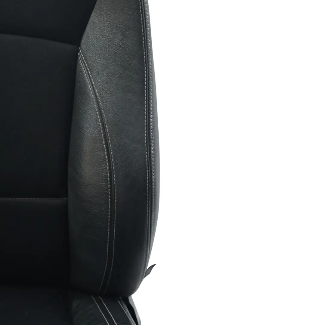 Asiento Deportivo Cuero Negro Delantero Izquierdo para BMW X3 F25 X4 F26 con número de pieza 7255677 BMW X3 F25 X4 F26 Asiento Deportivo Cuero Negro Delantero Izquierdo - SKU 7255677-8 - Número de pieza 7255677