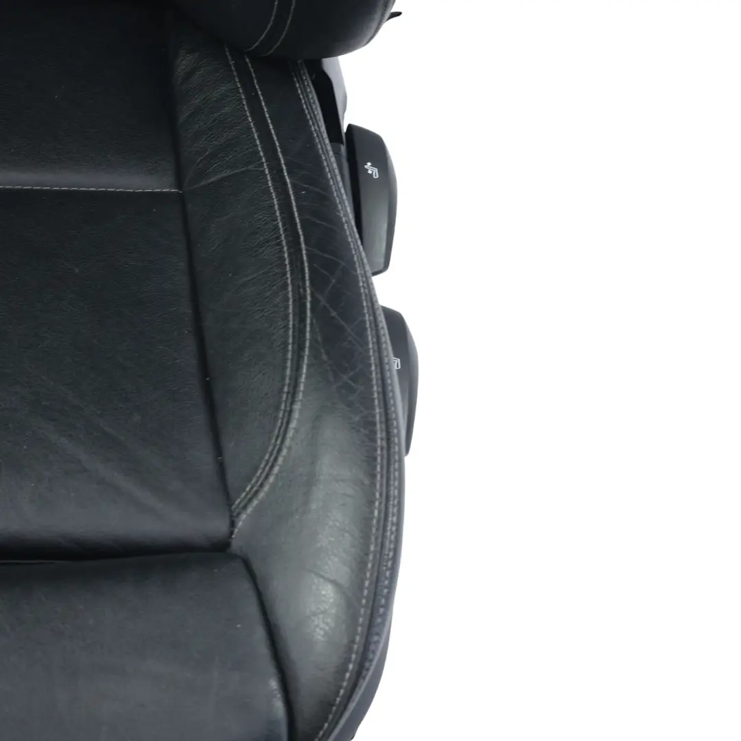 BMW X3 F25 X4 F26 Front Seat Sport Leather Nevada Black Left N/S - SKU 7255677-8 - Part number 7255677