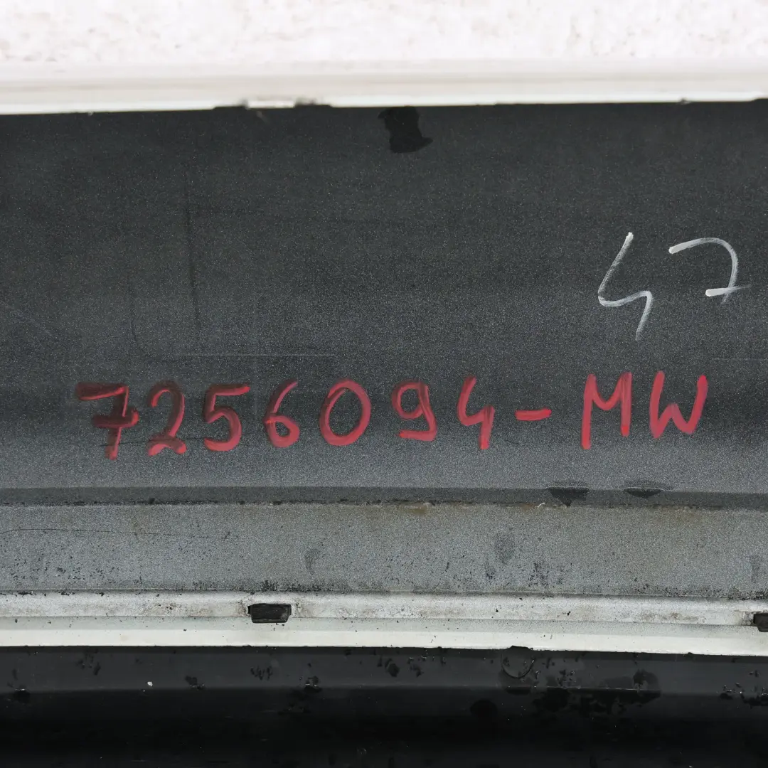 BMW E92 Zderzak Tylny Listwa PDC Biały Mineralny Metalik A96 - SKU 7256094-MW - Numer Części 7256094