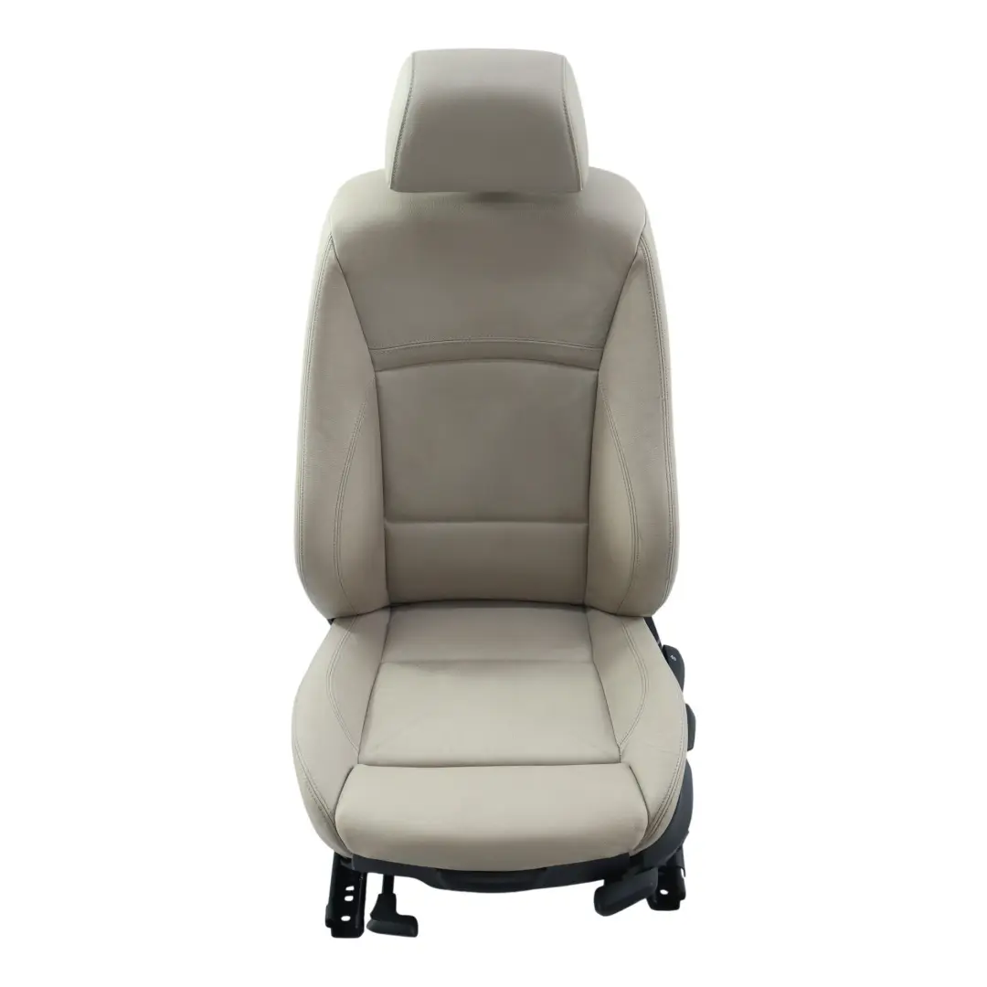 BMW E90 E91 LCI Seat Front Left N/S Heated Sport Leather Oyster - SKU 7257599-3 - Part number 7257599