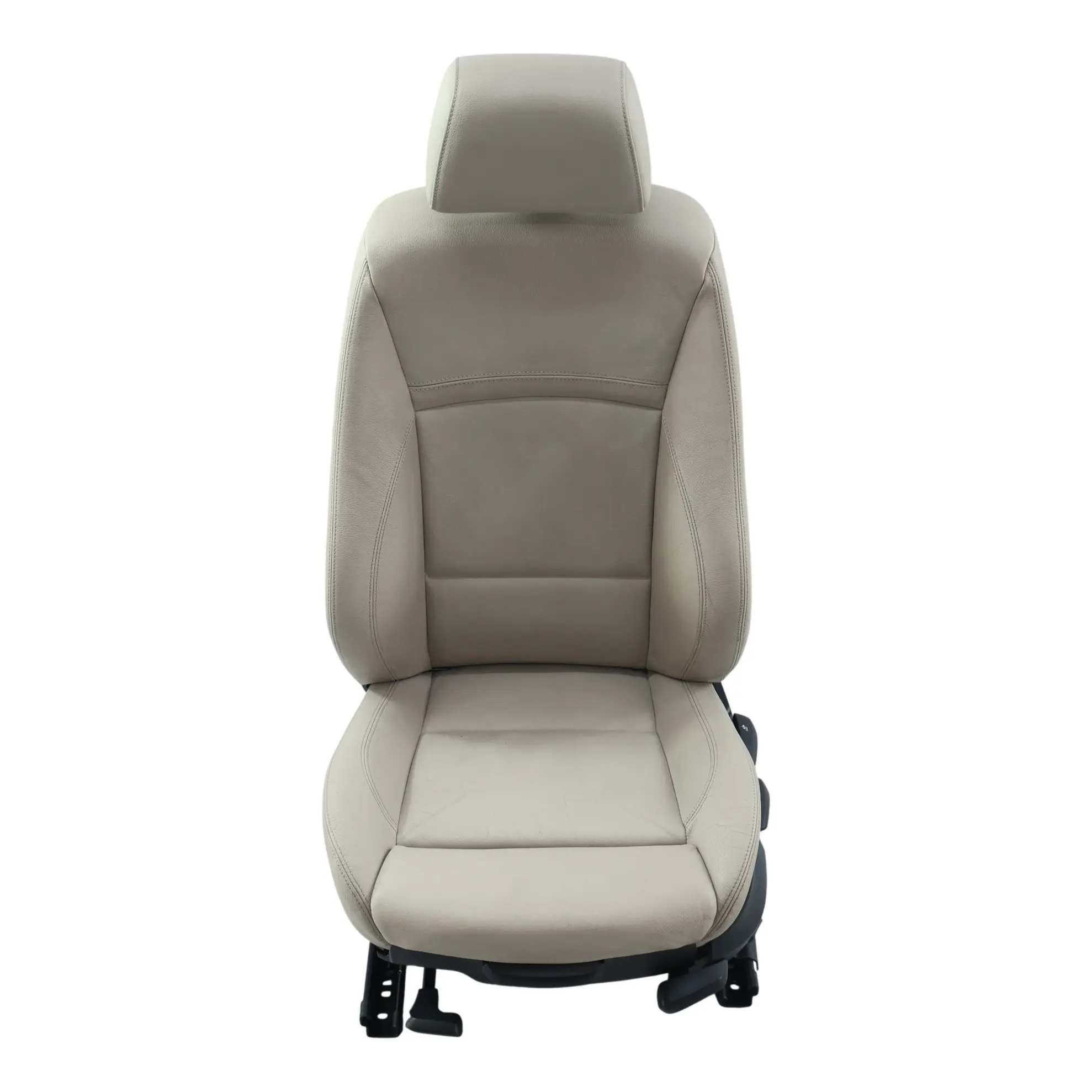 BMW E90 E91 LCI Seat Front Left N/S Heated Sport Leather Oyster 7257599