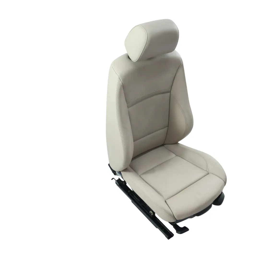BMW E90 E91 LCI Seat Front Left N/S Heated Sport Leather Oyster - SKU 7257599-3 - Part number 7257599