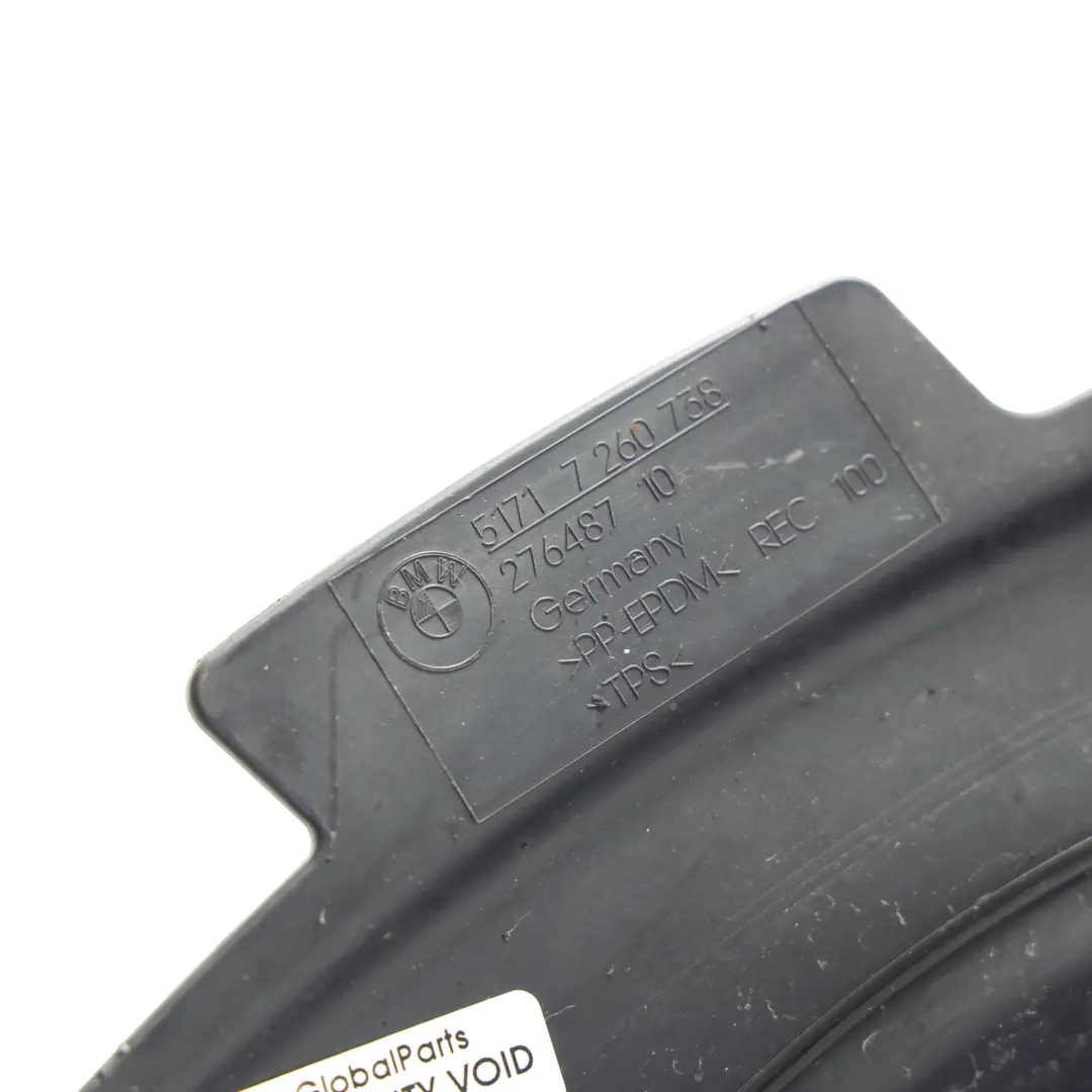 BMW F22 F23 Deflettore Passaruota Anteriore Destro - SKU 7260738 - Numero di parte 7260738