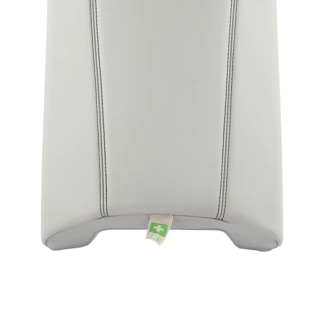 BMW F12 M6 Seat Cover Rear Backrest Armrest Leather Merino Silverstone - SKU 8066577 - Part number 8066577