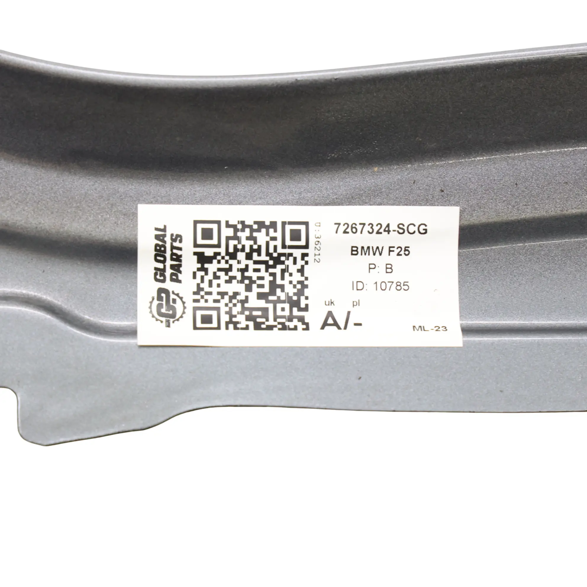 BMW X3 F25 Side Panel Wing Fender Front Right O/S Space Grey Metallic - A52