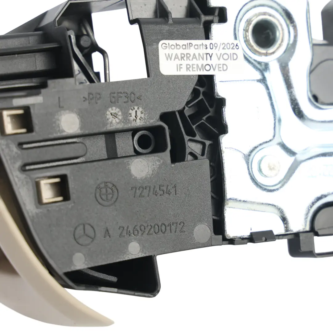 BMW F20 F21 F31 F36 Serrure Dossier Siège Arrière Gauche Beige - SKU 7274541-2 - Numéro de pièce 7274541