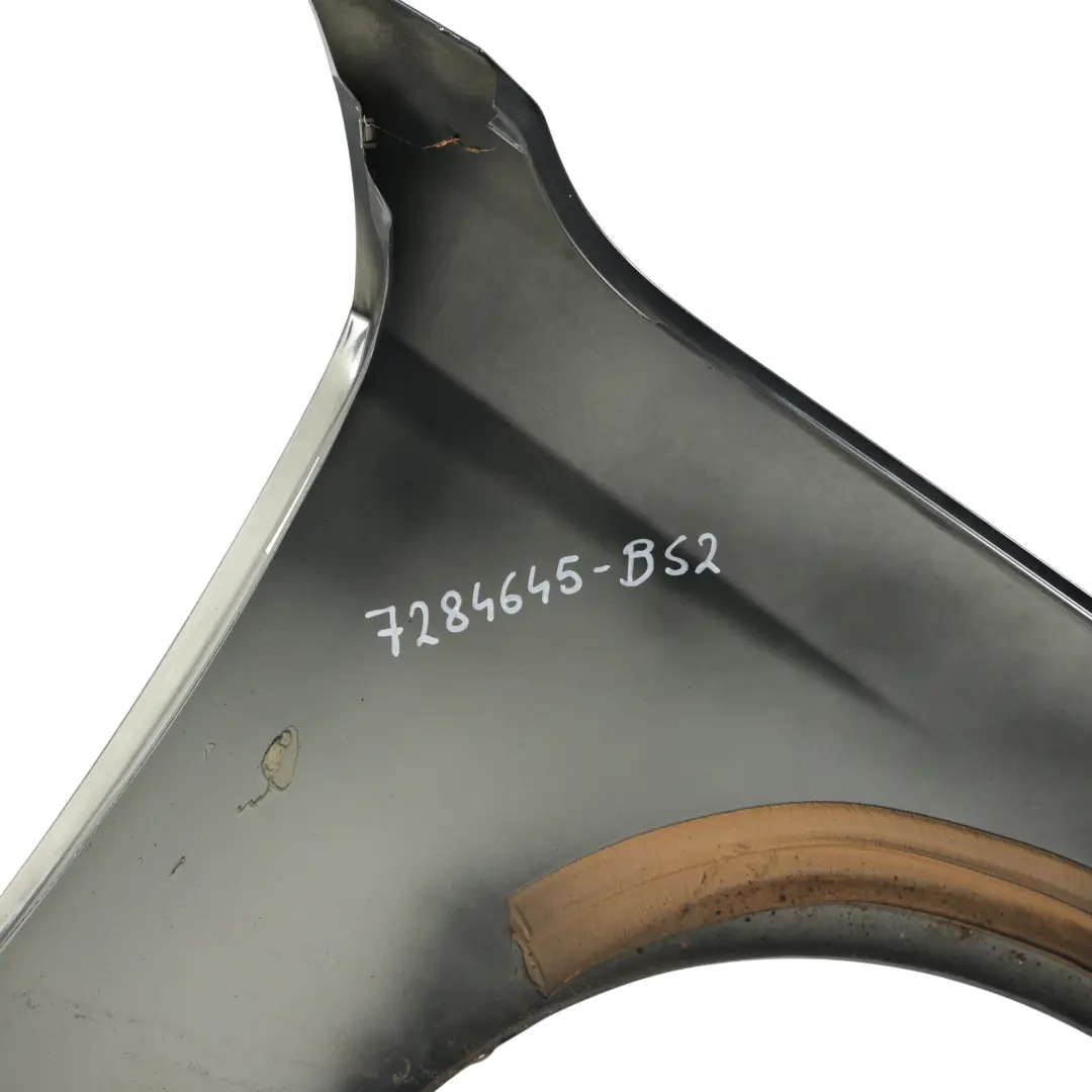 BMW F20 F22 Side Panel Wing Fender Front Left N/S Black Sapphire Metallic - 475 - SKU 7284645-BS2 - Part number 7284645