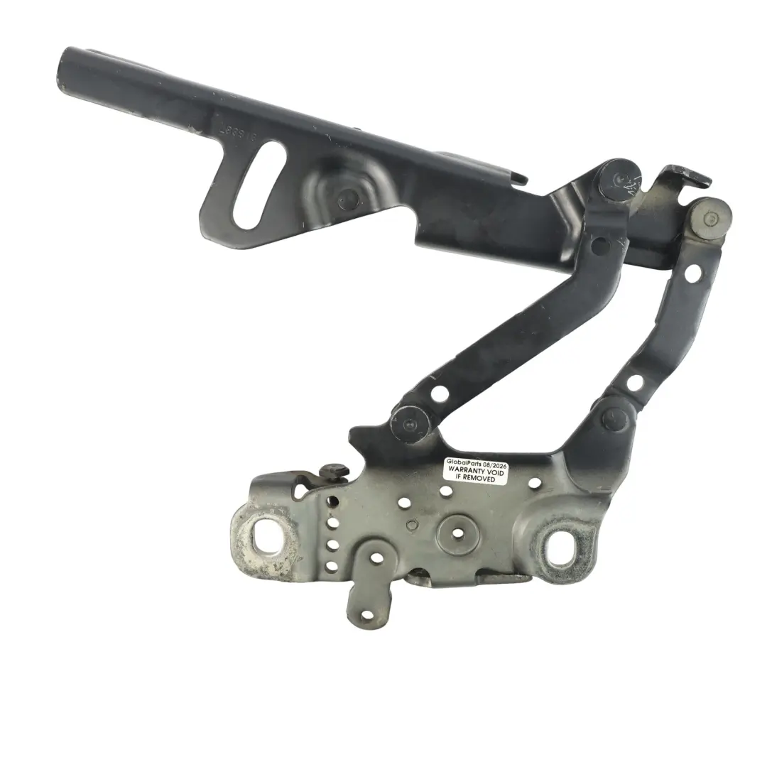 Front Hood Hinge Left N/S Mineral Grey B39 to BMW F20 F21 F22 F30 F32 F36 with Part number 7286343 BMW F20 F21 F22 F30 F32 F36 Front Hood Hinge Left N/S Mineral Grey B39 - SKU 7286343-MG1 - Part number 7286343