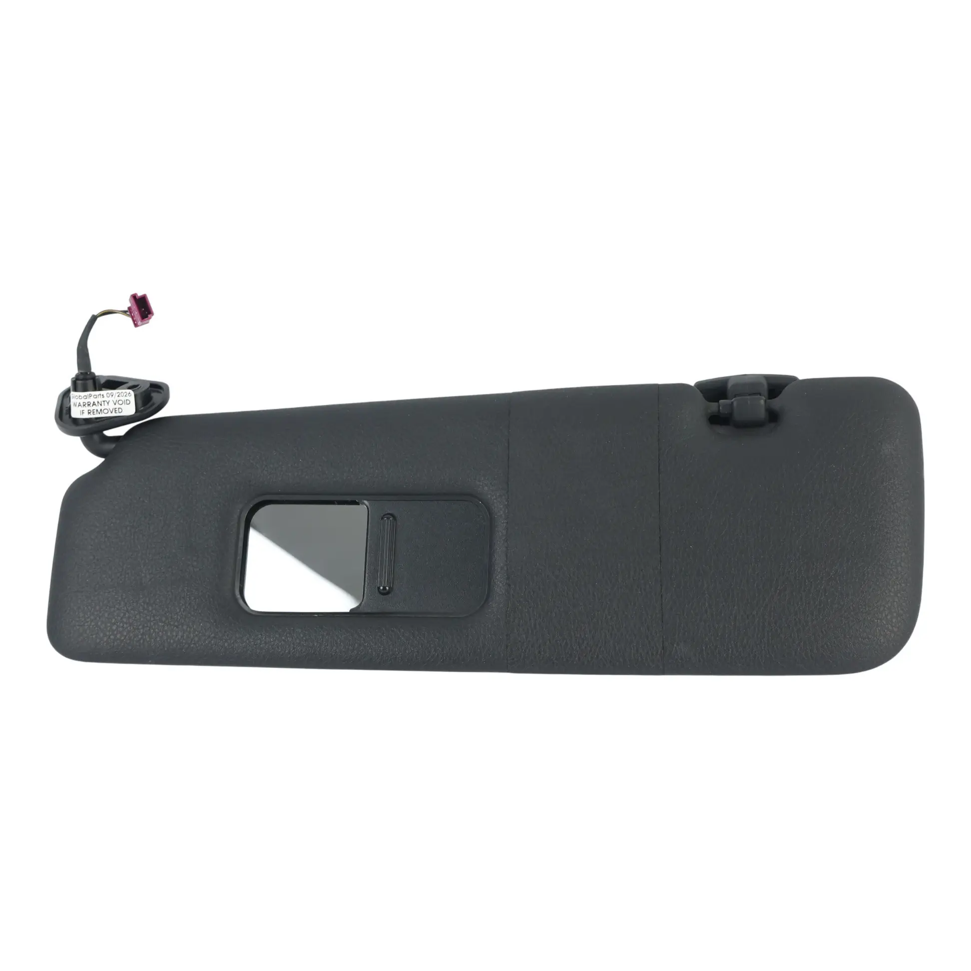 BMW F12 Sun Visor Protection Panel Mirror Black Front Left N/S 7276933