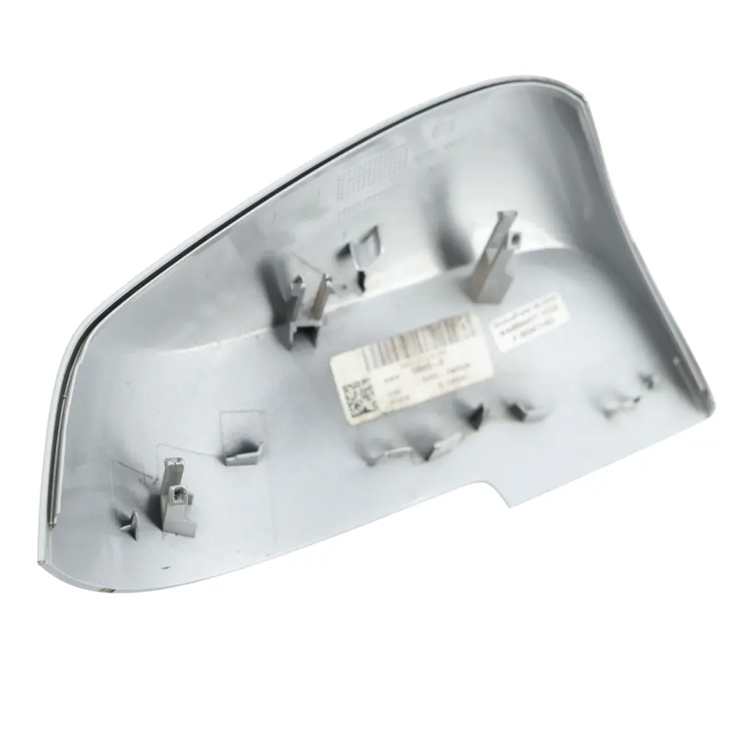 Wing Mirror Cover BMW F20 F30 Cap Casing Left N/S Glacier Silver Metallic - A83 to with Part number 7292745 Wing Mirror Cover BMW F20 F30 Cap Casing Left N/S Glacier Silver Metallic - A83 - SKU 7292745-GSB - Part number 7292745