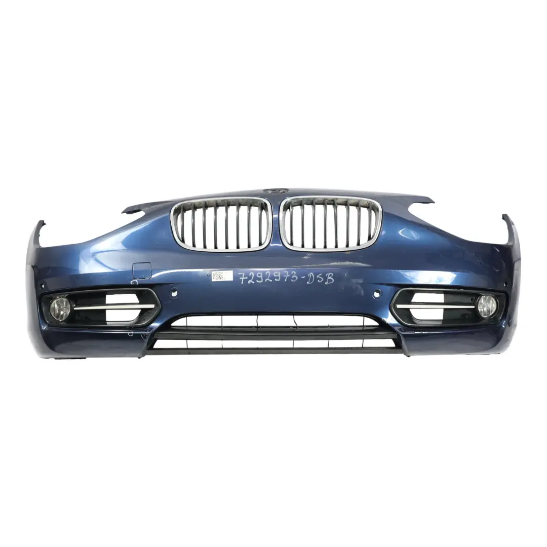 BMW F20 F21 Front Bumper Trim Panel Urban Sport Line Tiefseeblau Metallic - A76 - SKU 7292973-DSB - Part number 7292973
