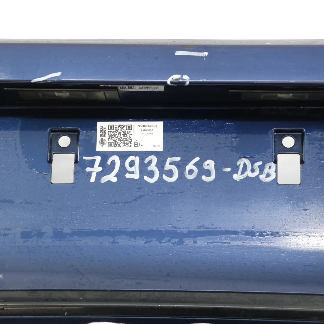 Zderzak Tylny Sport Line Tiefseeblau Niebieski Metalik - A76 do BMW F20 F21 o numerze 7293569 BMW F20 F21 Zderzak Tylny Sport Line Tiefseeblau Niebieski Metalik - A76 - SKU 7293569-DSB - Numer Części 7293569
