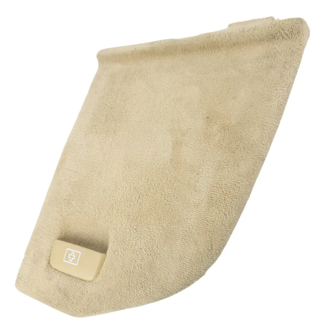 BMW F31 Trunk Trim Rear Carpet Flap Boot Panel Beige Left N/S - SKU 7293677-2 - Part number 7293677