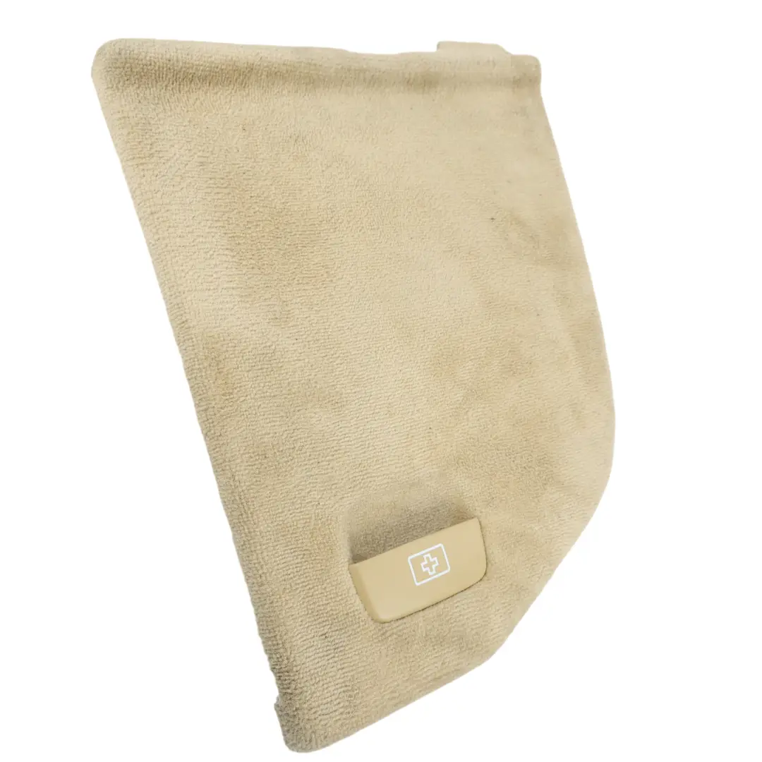 BMW F31 Trunk Trim Rear Carpet Flap Boot Panel Beige Left N/S - SKU 7293677-2 - Part number 7293677